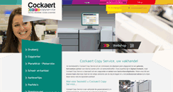 Desktop Screenshot of cockaert.com