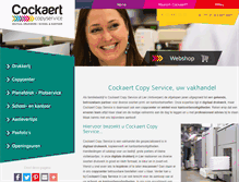 Tablet Screenshot of cockaert.com